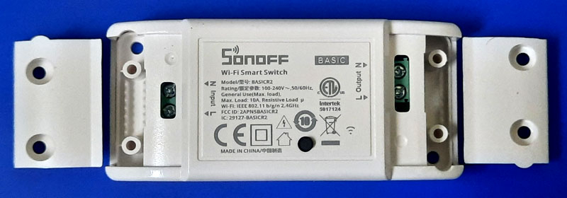 ���� Sonoff BASIC (���������� ����� Wi-Fi � ��������) 10�, 1 �����.