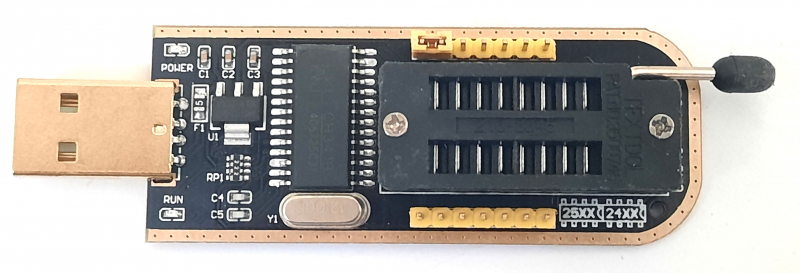 ������������ CH341A USB ��� 24.../25... ���������.