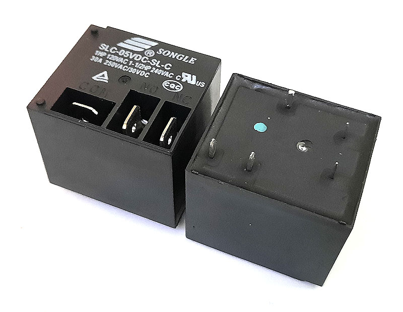 SLC-5VDC-SL-�, 30A, 5V, 1 ���� �� ������������.