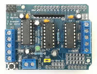 ������� ������� �� ������ ���������� L293D ��� ARDUINO.