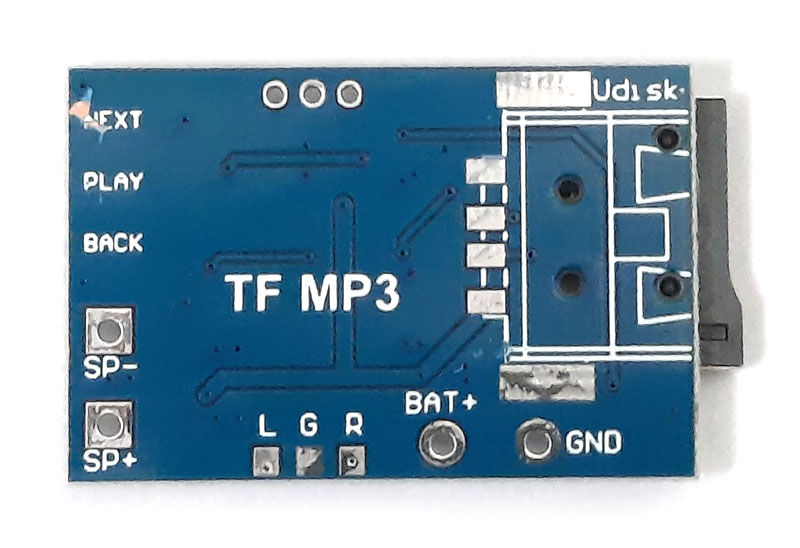 ������ ����� MP3 �� GPD2846A (TF����� �� 16Gb + mono ��������� 2WT).