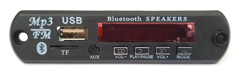 ���� ������� MP3 Bluetooth, USB, microSD, � ������� ��, (��� ���������).