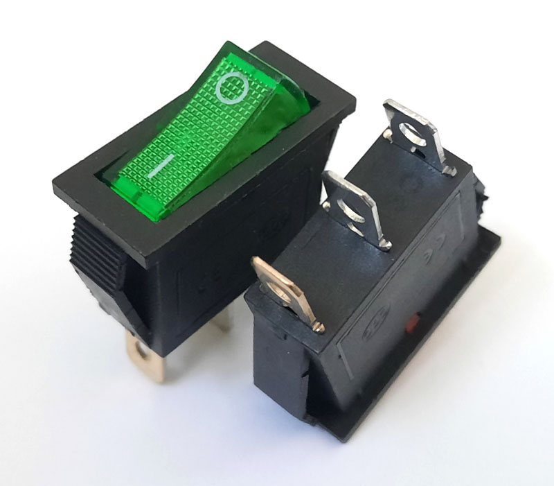KCD3-101N-C2, on-off, �������, 15A, 250V.