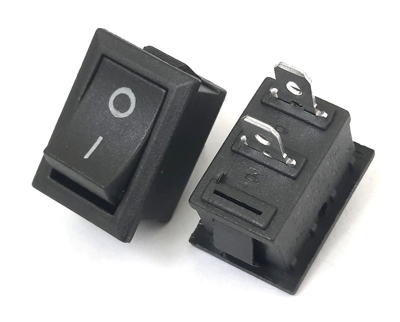 KCD1-101, on-off, ������, 2pin, 6A, 250V.