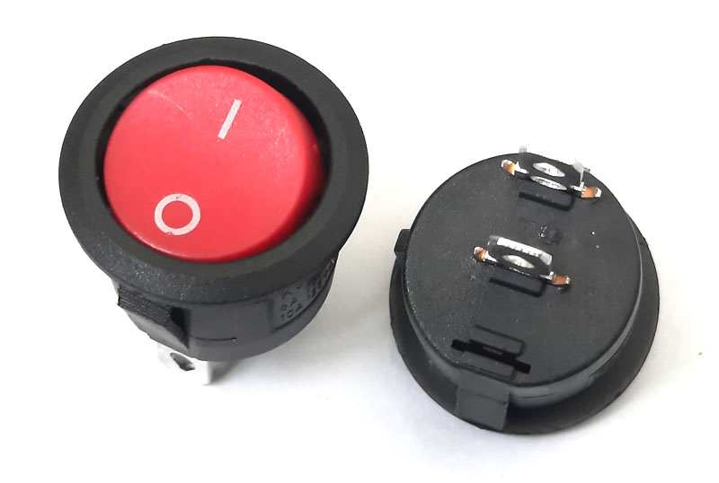 RS-101-9C, on-off, �������, 2pin.