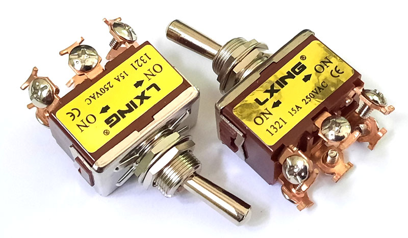 E-TEN 1321, on-on, 15A, 250V, ZENGTAI.