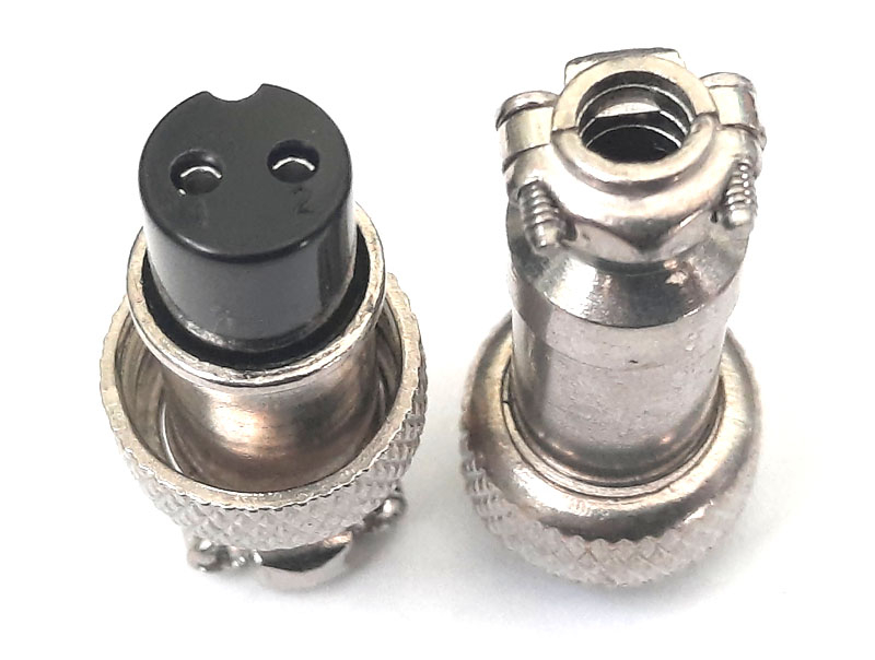 GX12-2A, ������, 2pin.