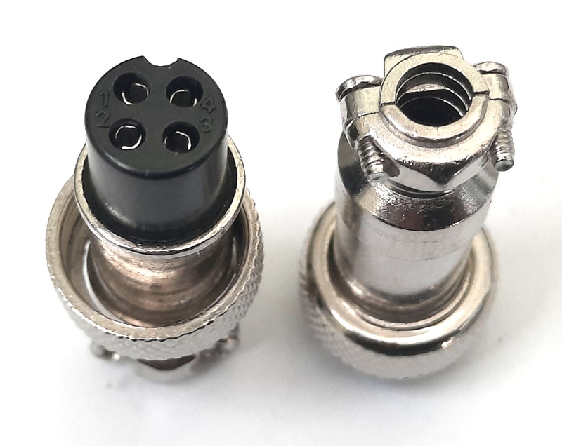 GX12-4A, ������, 4pin.