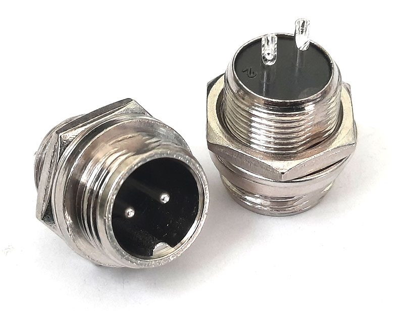 GX12-2B, ������, 2pin.