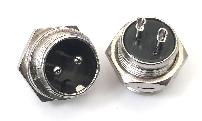 GX16-2B, ������, 2pin.