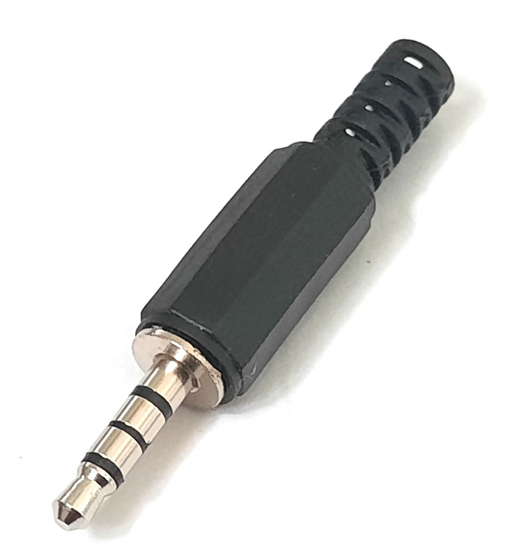 ������ 3.5��, 4-pole, plastic.
