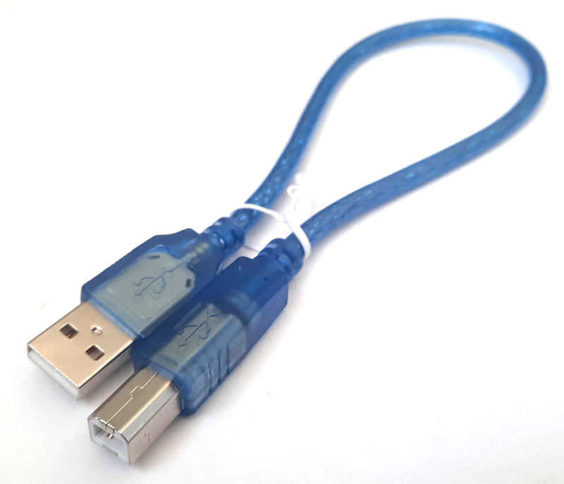 ���� ������ USB A - ������ USB B, 0.3�, �����.