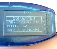 ���������� (WCH CH340) USB to RS485/RS232.