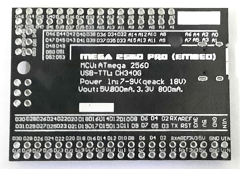 Arduino mini Mega2560 Pro ATmega2560-16AU (CH340G)