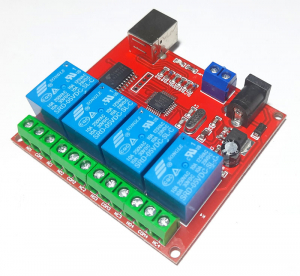 �������� ������ 5V, 4 ������, ���������� �� USB.