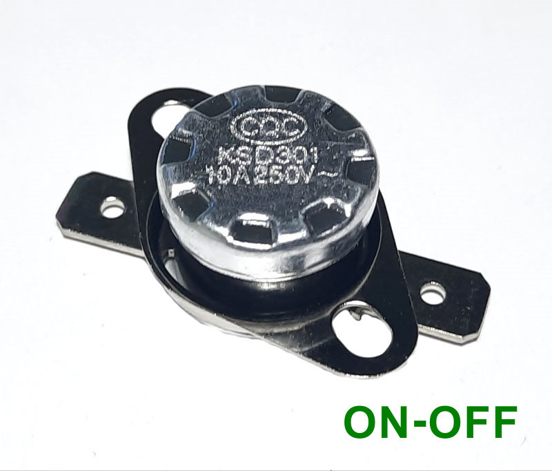KSD 301 60�C 10A ON-OFF