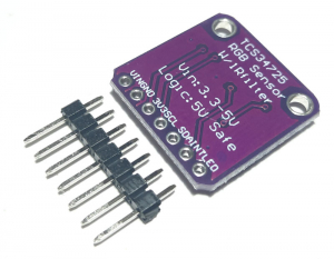 �������� ������ RGB �� ���� TCS34725.
