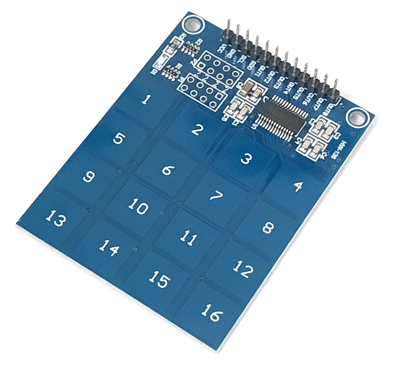��������� ���������� TTP229 4�4 ��� Arduino.