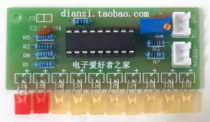 ���������������� 10-�� ���������� ��������� ������ �� LM3915.
