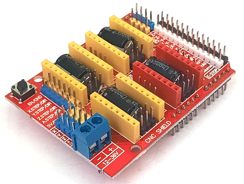 ����� ���������� CNC Shield v3.0 ��� Arduino UNO.