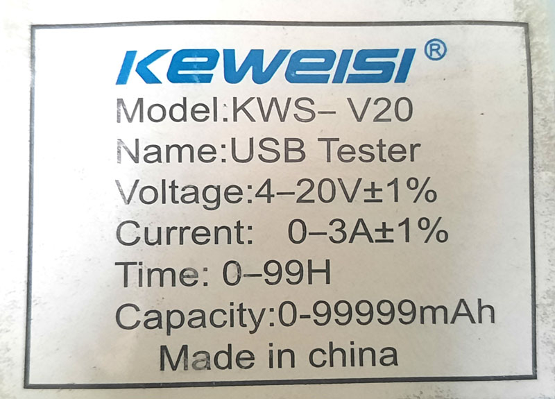 ���������� ���������� �� 9�, ���� �� 3� � ������� ������ �� 99999 ��� ��� ����� USB � ������� � ������� ������..