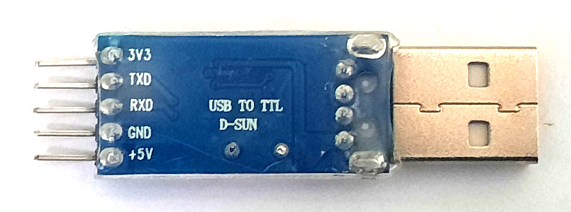 ������� USB - TTL �� PL2303HX.