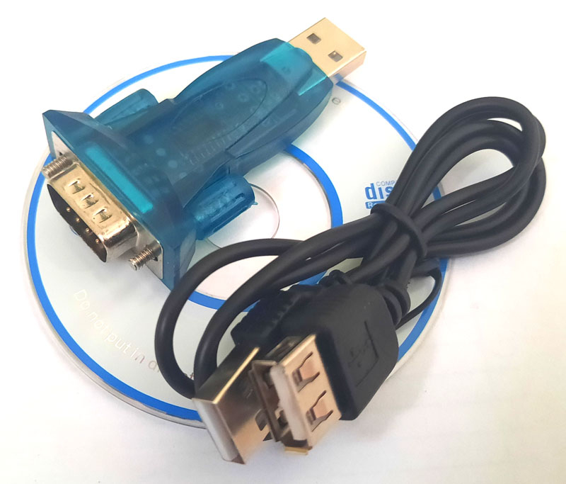 ����������  ������ USB A � ������ 9pin (RS232) �������� ����� RS 232.