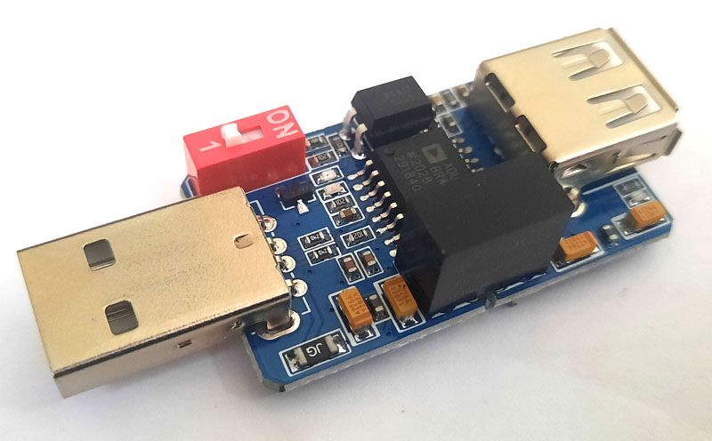 ������ �������������� �������� ��� 1-�� USB �� ���� ADUM4160.