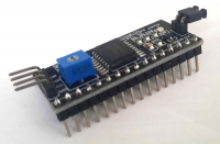 ��������������� ���������� LCD � I2C ��� �������� 1602, 2004.